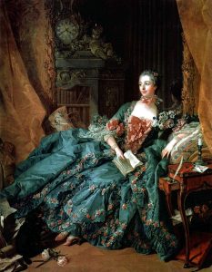 François Boucher. Retrato de Madame de Pompadour, 1756